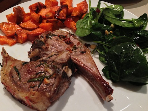 Rosemary Thyme Lamb Cutlets